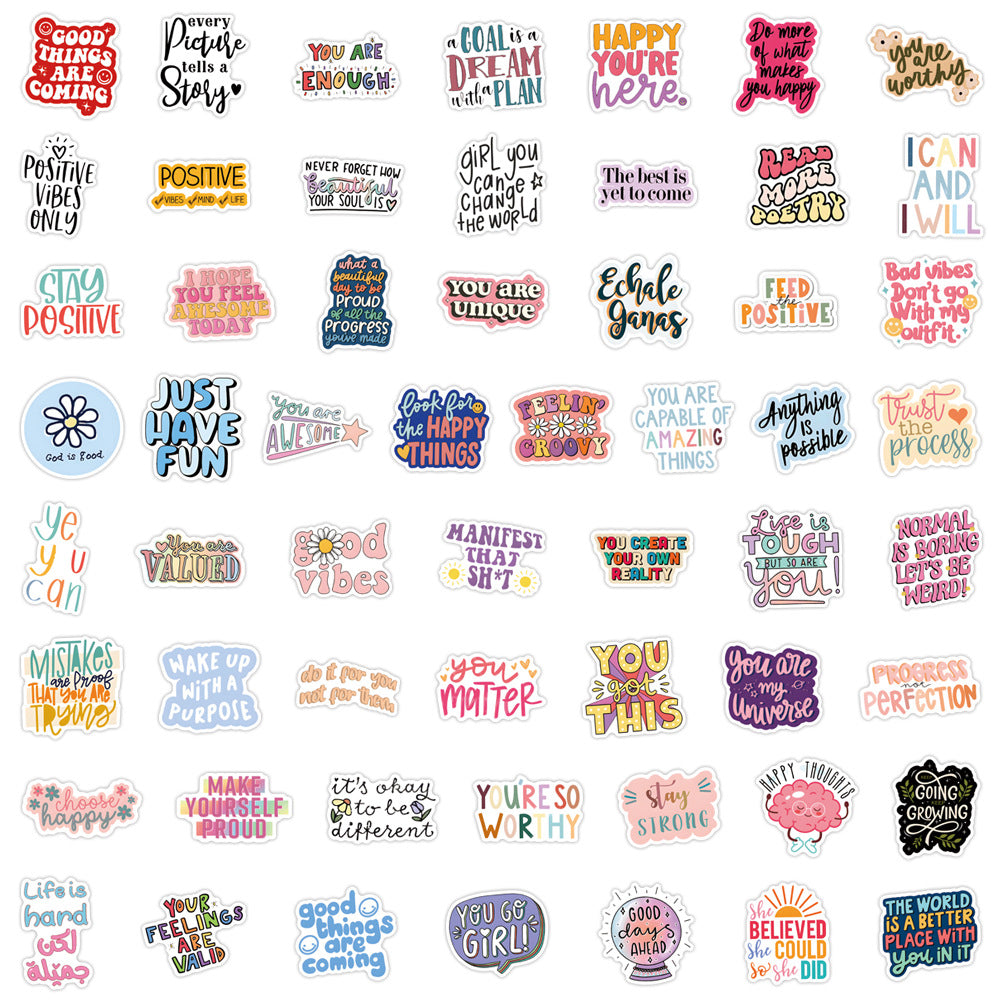 Wholesale 55 cartoon graffiti stickers DIY stickers